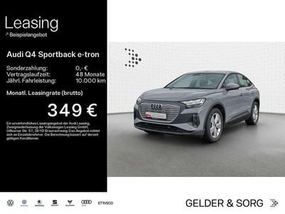 Gebraucht Audi Q4 Sportback e-tron Comfort 125 kW (170 PS) 2023 Kieselgrau SUV