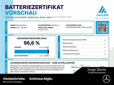 Gebraucht Mercedes GLE350 AMG 194 PS (142 kW) 2022 Rot SUV