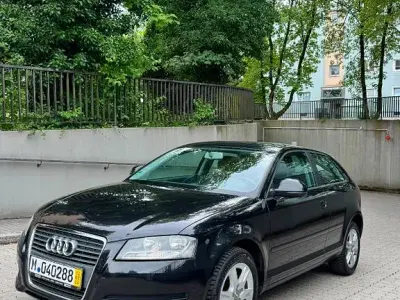Gebraucht Audi A3 Attraction 102 PS (75 kW) 2008 Schwarz Kleinwagen
