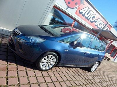 Gebraucht Opel Zafira Tourer Edition 140 PS (102 kW) 2012 Blau Van / Kleinbus