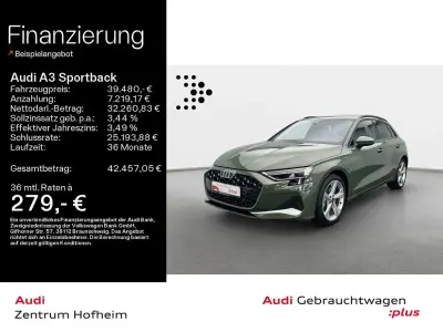 Usata Audi A3 Advanced 204 CV (150 kW) 2025 Verde Berlina