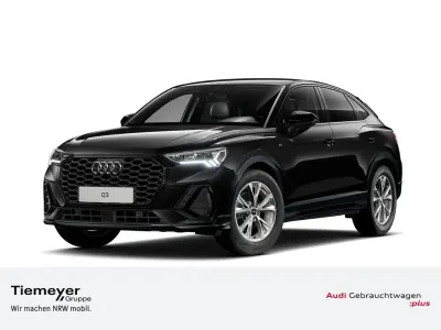Gebraucht Audi Q3 Sportback S-Line 150 PS (110 kW) 2025 Schwarz SUV