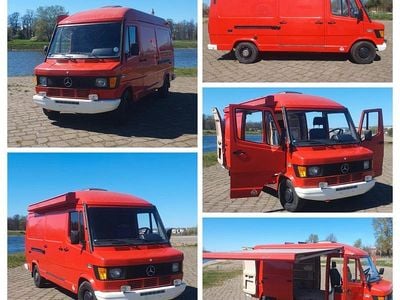 Usata Mercedes T1 95 CV (69 kW) 1991 Rosso Furgone