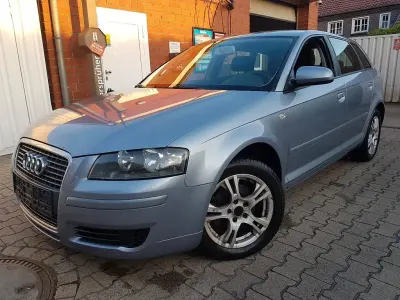 Gebraucht Audi A3 Attraction 140 PS (102 kW) 2008 Grau Kleinwagen