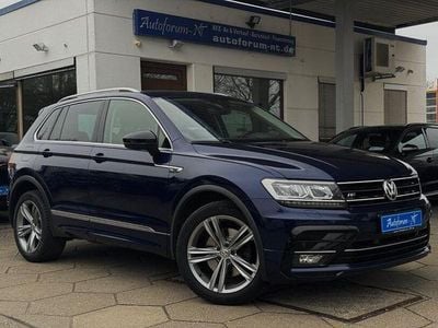 Second-hand VW Tiguan Highline 180 CP (132 kW) 2018 Albastru SUV