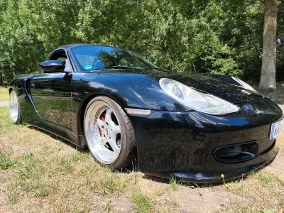 Gebraucht Porsche Boxster 230 PS (169 kW) 1999 Schwarz Cabrio
