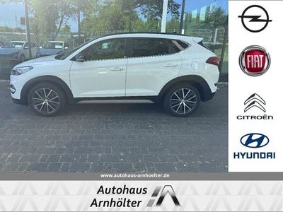 gebraucht Hyundai Tucson Passion+ 1.6 2WD DCT +NAV+KAM+SCHIEBEDACH