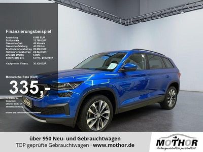 Raceblau Gebraucht 2022 Skoda Kodiaq Tour SUV | 31.179 € (Fairer Preis)