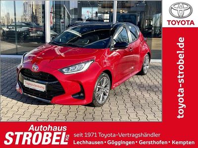 Karminrot metallic / dach myst Neu 2025 Toyota Yaris Hybrid Plus Kleinwagen | 28.480 € (Fairer Preis)