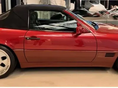 Gebraucht Mercedes SL500 326 PS (239 kW) 1991 Rot Cabrio