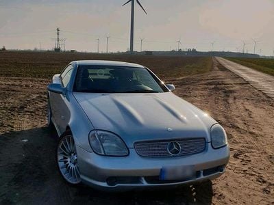 Gebraucht Mercedes SLK230 AMG 193 PS (141 kW) 1998 Silber Cabrio