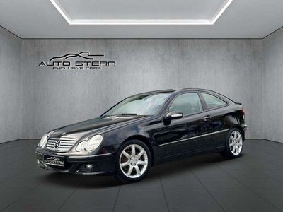 gebraucht Mercedes C200 COUPE Komp. SPORTPAKET LEDER NAVI GRA 17"