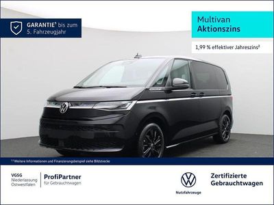Gebraucht VW Multivan Style 150 PS (110 kW) 2025 Schwarz Van