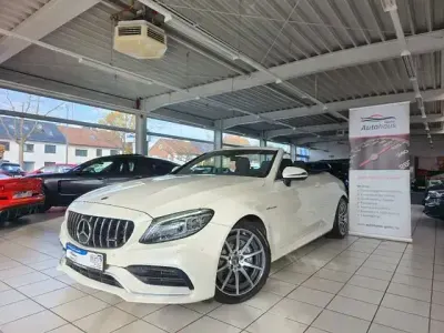 Gebraucht Mercedes C63 AMG AMG 476 PS (350 kW) 2019 Weiß Cabrio