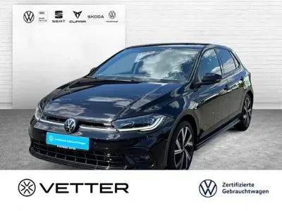 Gebraucht VW Polo R-line 110 PS (80 kW) 2022 Schwarz Kleinwagen