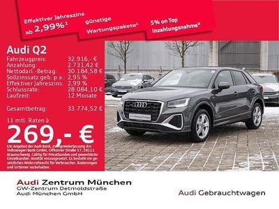 Daytonagrau perleffekt Gebraucht 2024 Audi Q2 S-Line SUV | 32.916 € (Superpreis)