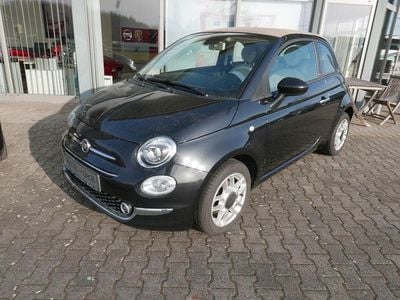 Brugt Fiat 500C Lounge 69 HK (50 kW) 2021 Sort Cabriolet
