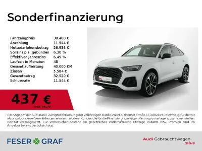 Gebraucht Audi Q5 Sportback Ambiente 204 PS (150 kW) 2023 Gletscherweiß metallic SUV