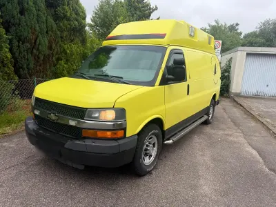 Gebraucht Chevrolet Express 328 PS (241 kW) 2010 Gelb Van / Kleinbus