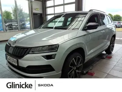 Gebraucht Skoda Karoq SportLine 150 PS (110 kW) 2021 Brillantsilber metallic SUV