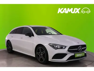 Gebraucht Mercedes CLA220 AMG line 190 PS (139 kW) 2021 Mondstein silber Coupé