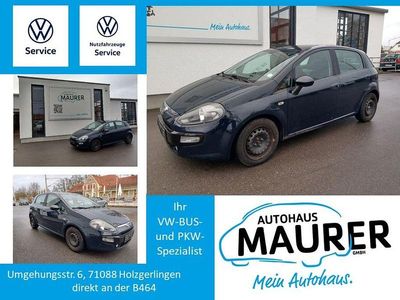 Gebraucht Fiat Punto Evo 77 PS (56 kW) 2011 Blau Kleinwagen
