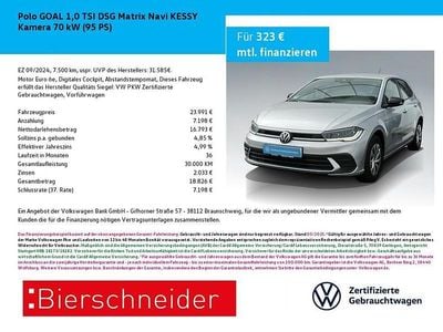 Silber Gebraucht 2024 VW Polo Goal Limousine | 23.950 € (Etwas zu teuer)