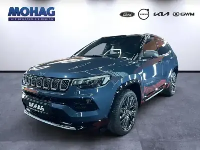 Gebraucht Jeep Compass 80th Anniversary 180 PS (132 kW) 2022 Blau SUV