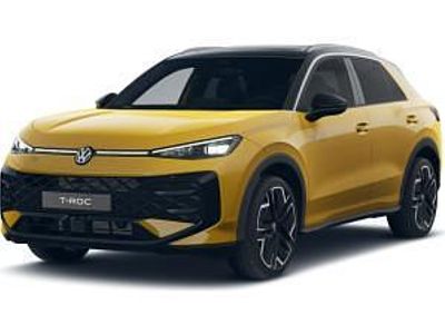 Neu VW T-Roc IQ Drive 150 PS (110 kW) 2025 Gelb (canary yellow) SUV