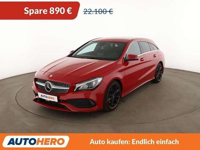 Gebraucht Mercedes CLA250 Shooting Brake AMG line 211 PS (155 kW) 2017 Rot Kombi