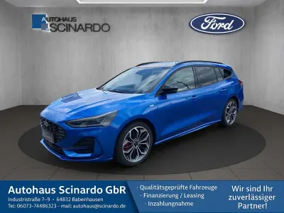 Brugt Ford Focus ST-Line X 155 HK (114 kW) 2025 Blå Stationcar