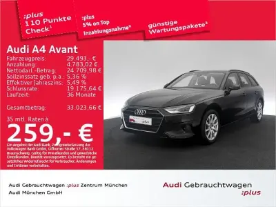 Gebraucht Audi A4 204 PS (150 kW) 2023 Brillantschwarz Kombi