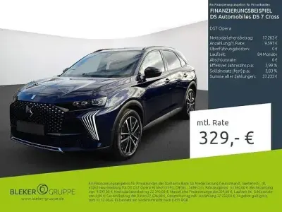 Begagnad DS Automobiles DS7 Crossback Opera 131 HK (96 kW) 2023 Blå SUV