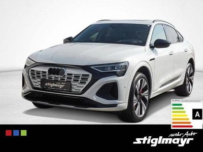 Gebraucht Audi Q8 e-tron 300 kW (408 PS) 2024 Gletscherweiß metallic (metallic) SUV