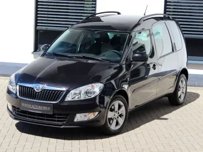 Gebraucht Skoda Roomster Fresh 86 PS (63 kW) 2014 Schwarz Van / Kleinbus