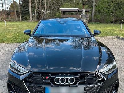 Usado Audi S7 Comfort 349 CV (256 kW) 2024 Negro Utilitario
