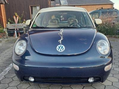 Gebraucht VW New Beetle Highline 116 PS (85 kW) 1999 Blau Kleinwagen