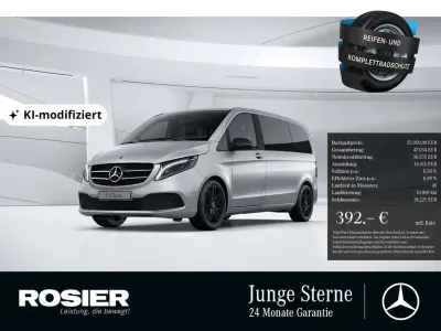 Gebraucht Mercedes V300 Night 237 PS (174 kW) 2023 Silber / brillantsilber Van / Kleinbus