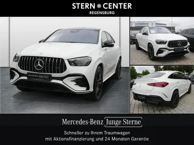 Gebraucht Mercedes GLE53 AMG AMG 435 PS (319 kW) 2024 Unilack polarweiß Coupé