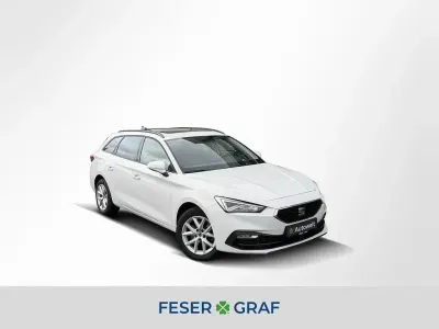 Second-hand Seat Leon Style 150 CP (110 kW) 2022 Alb Break