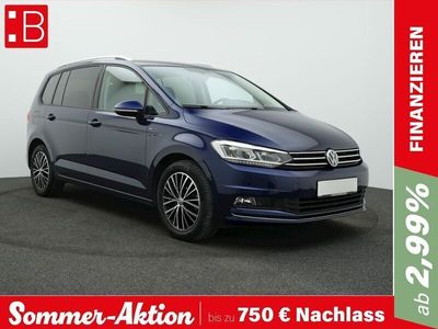 Gebraucht VW Touran Join 150 PS (110 kW) 2018 Blau Van / Kleinbus
