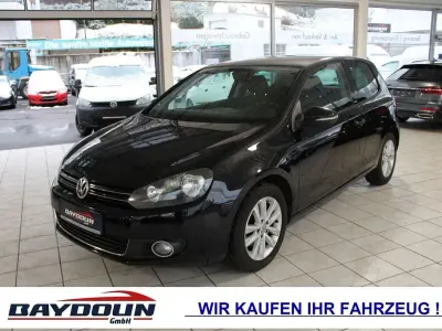 Gebraucht VW Golf VI Style 86 PS (63 kW) 2011 Schwarz Kleinwagen