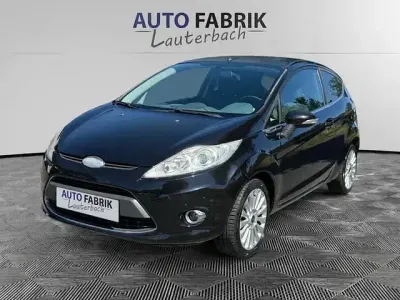 Gebraucht Ford Fiesta Titanium 82 PS (60 kW) 2009 Schwarz Kleinwagen