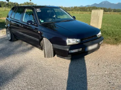 Gebraucht VW Golf III GT 90 PS (66 kW) 1993 Violet Limousine