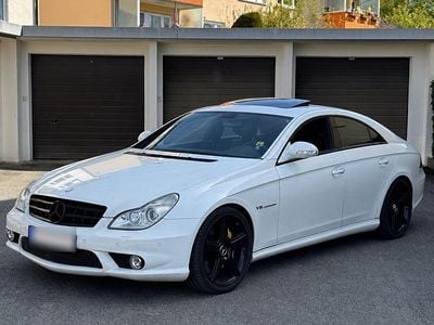 Brugt Mercedes CLS55 AMG AMG 479 HK (352 kW) 2006 Hvid Sedan