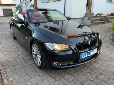 Brugt BMW 335 Cabriolet Sport Line 306 HK (225 kW) 2008 Sort Cabriolet