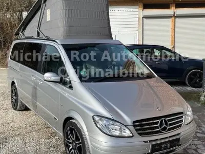 Gebraucht Mercedes Viano Marco Polo 204 PS (150 kW) 2007 Silber Van / Kleinbus