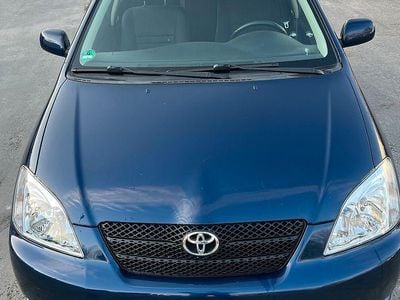 Gebraucht Toyota Corolla Luna 110 PS (80 kW) 2003 Blau Limousine