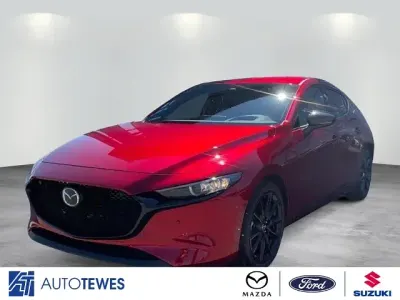 Neu Mazda 3 140 PS (102 kW) 2026 Rot Limousine