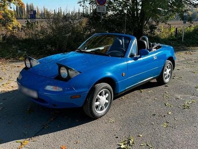 Gebraucht Mazda MX5 115 PS (84 kW) 1990 Blau Cabrio